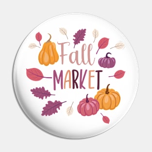 Fall Market Pin