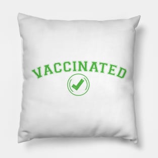 Vaccinated Check fully vaccinated Pillow