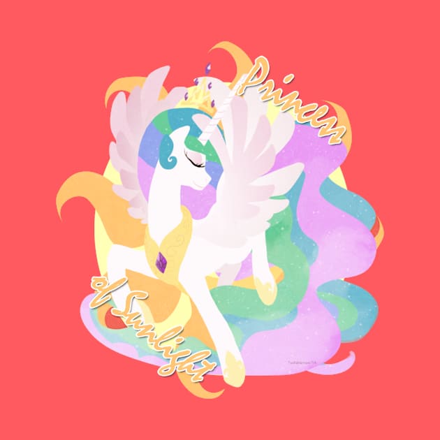 Princess of Sunlight, Celestia (Teal) by Twilidramon