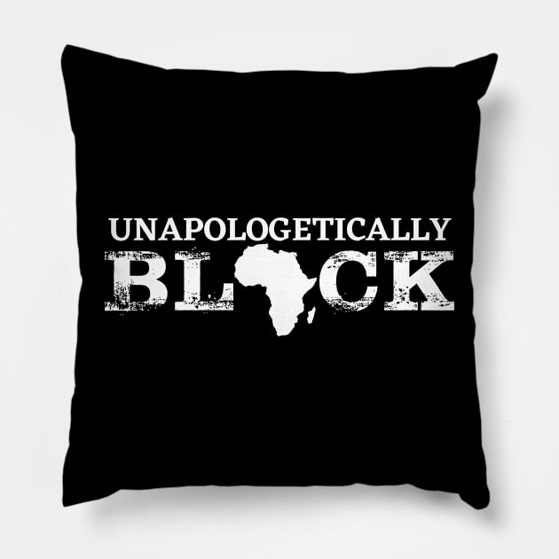 Afrinubi - Unapologetically Black Pillow by Afrinubi™