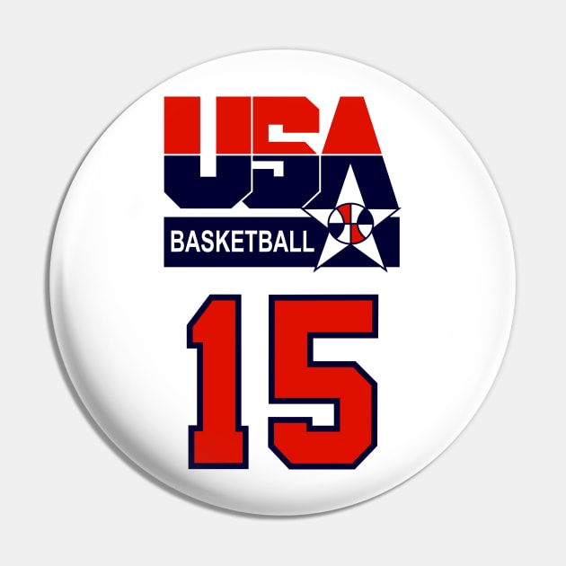 USA DREAM TEAM 92 - Magic Pin by Buff Geeks Art