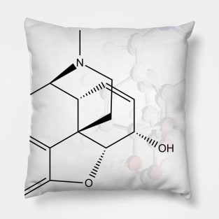 Codeine Molecule Pillow