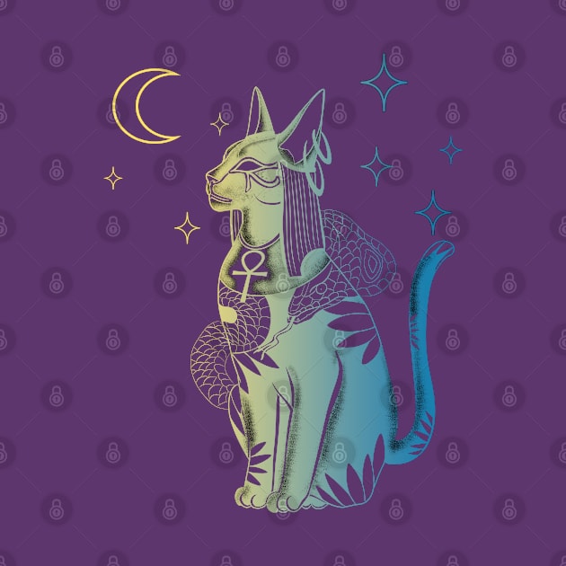 Moonlight bastet by Blacklinesw9