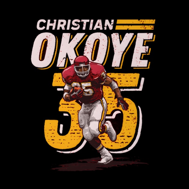 Christian Okoye Kansas City Dash by lmsmarcel