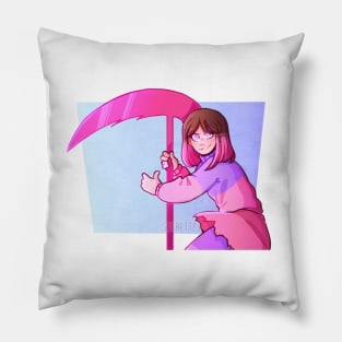 Bette Noire glitchtale Pillow