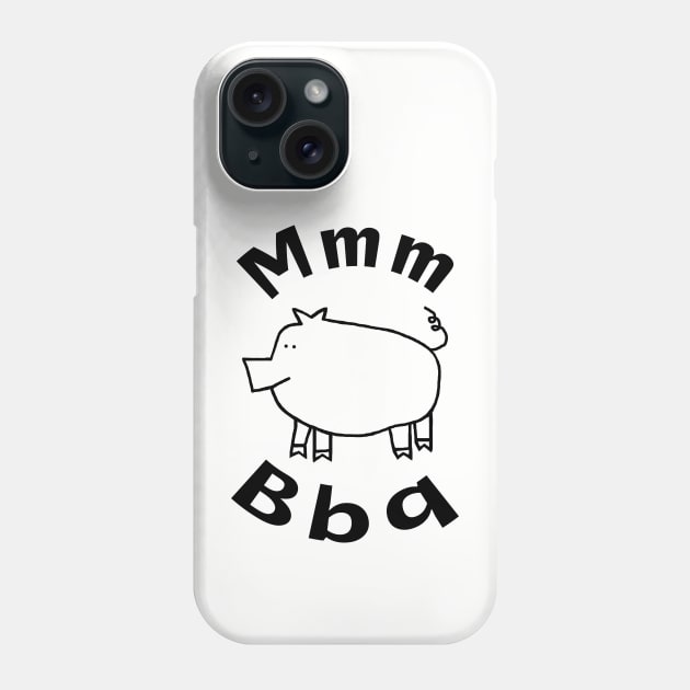 Grilling Bbq Pork Phone Case by ellenhenryart