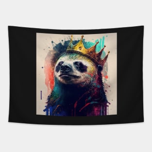 The Sloth King Tapestry