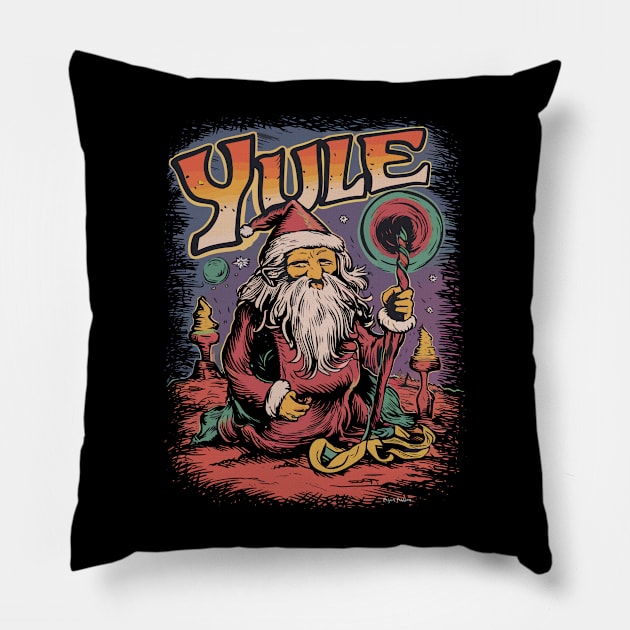 Yule Pillow by SpottydoggCreatives