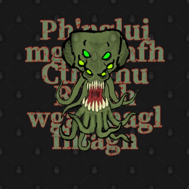 Cthulhu fhtagn by TonyBreeden