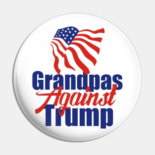 Grandpas Against Trump Pin