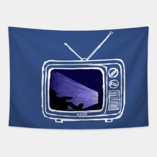 TV Addict 2 Tapestry