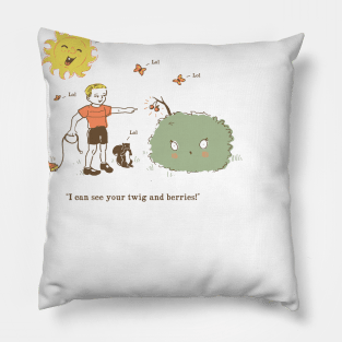 Twig And Berries Pillow