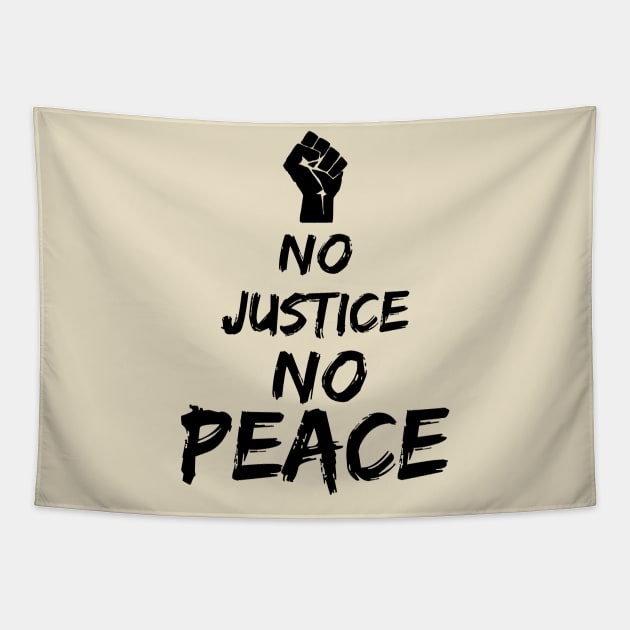 No Justice No Peace Tapestry by dgray95