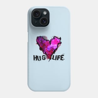 Hug Life - Pink Phone Case