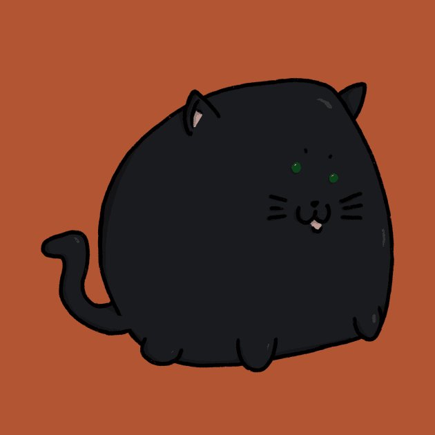 Black cat orb by funkysmel