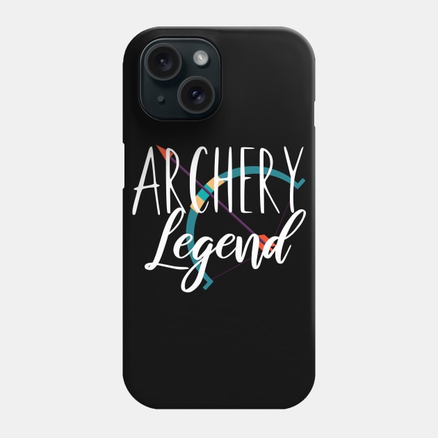 Archery legend Phone Case by maxcode