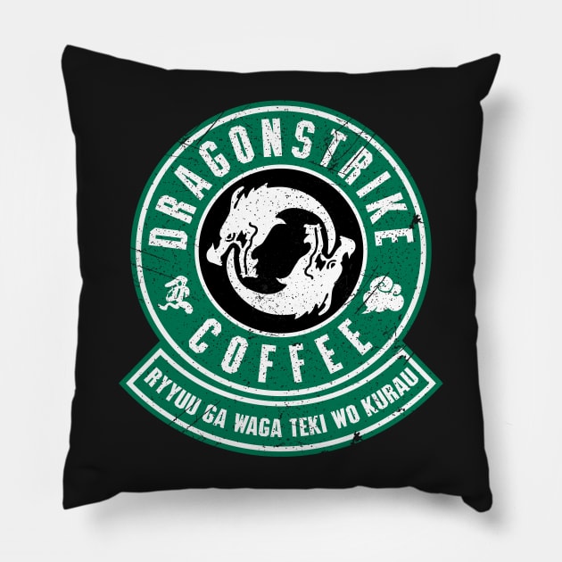 Let the coffee consume you!!! Pillow by Brandonandrew