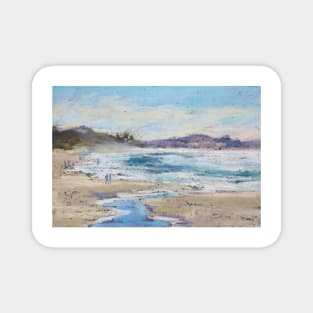 Rainbow Beach - plein air Magnet