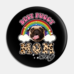 Pug Mommy Pin