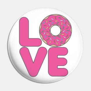 Love Donut Strawberry Pin