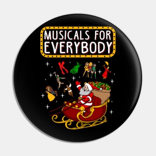 Broadway Ugly Christmas Sweater Pin