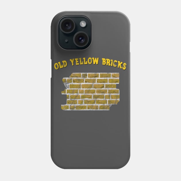 Old Yellow Bricks Phone Case by felpogarrido