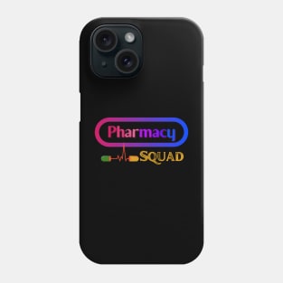 Pharmacy squad T shirt for pharmacist Phone Case