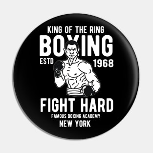 Boxing - King of the ring - New York Pin