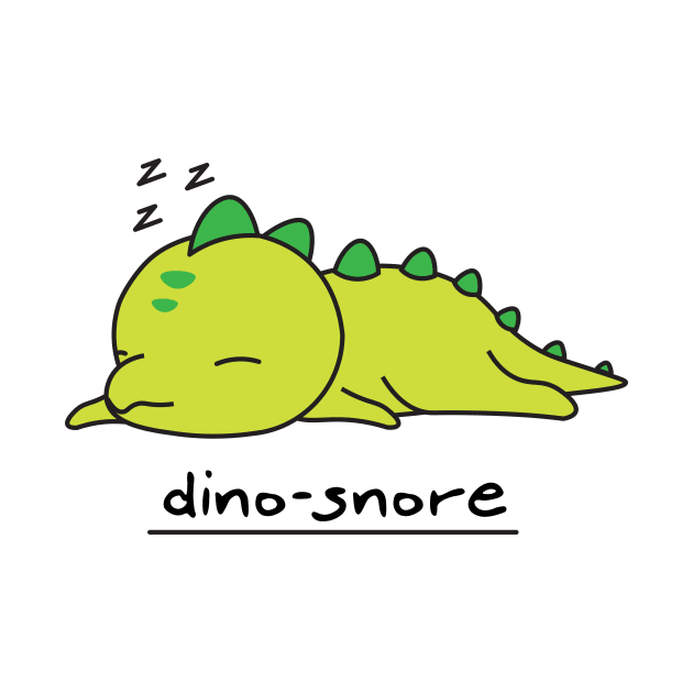 Dino-snore by Sobchishin