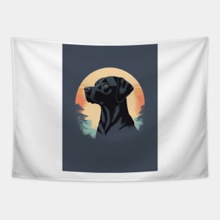 Labrador Retriever Dog 4 - Japanese Old Vintage Tapestry