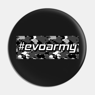 Evo Army Pin