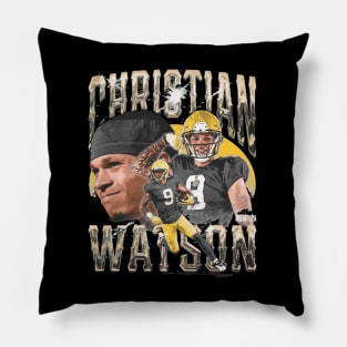 Christian Watson Green Bay Vintage Pillow