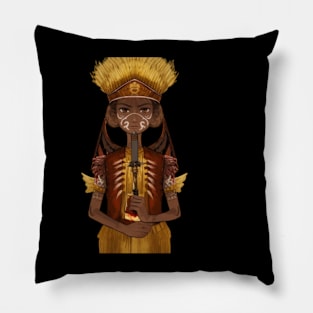 angel warrior Pillow