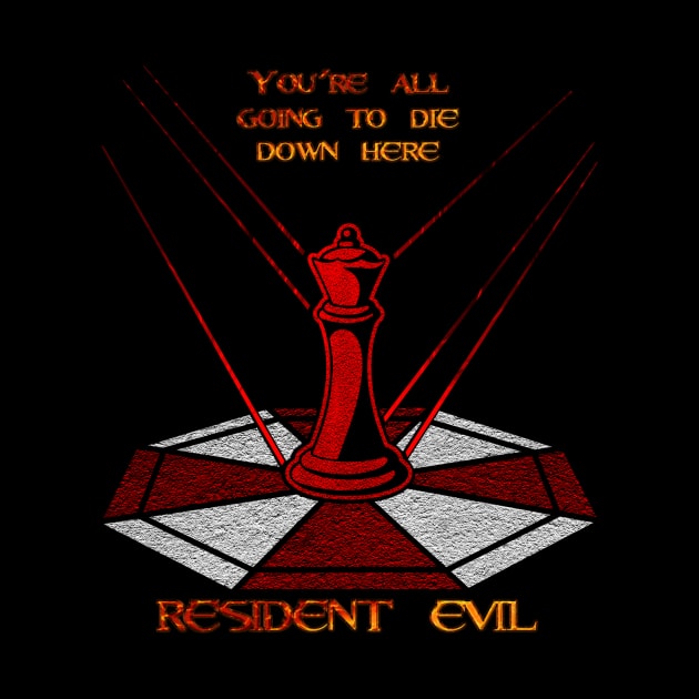 red queen resident evil by VectX