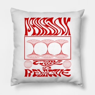Paradox - Illustration Design Pillow