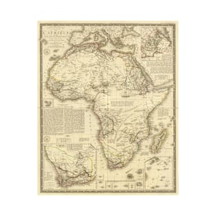 Vintage Map of Africa (1828) T-Shirt