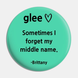 Glee/Brittany Pin