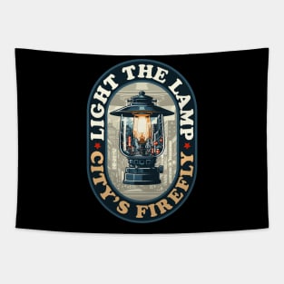 Light the Lamp Tapestry