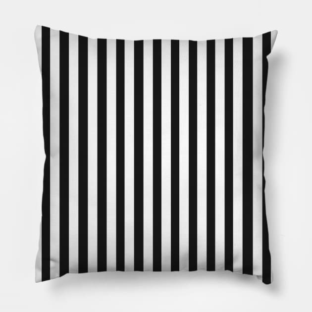 Striped Goth Pillow by dankdesigns