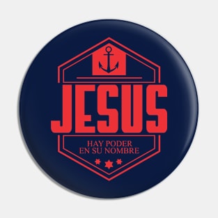 JESUS CAPITAN ROJO Pin