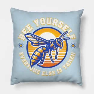 Be Yourself Yellowjacket Pillow