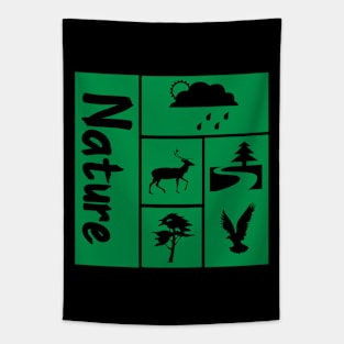 Scandinavian nature Tapestry