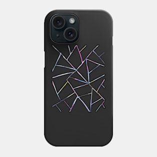 Geometric Watercolor Design Phone Case