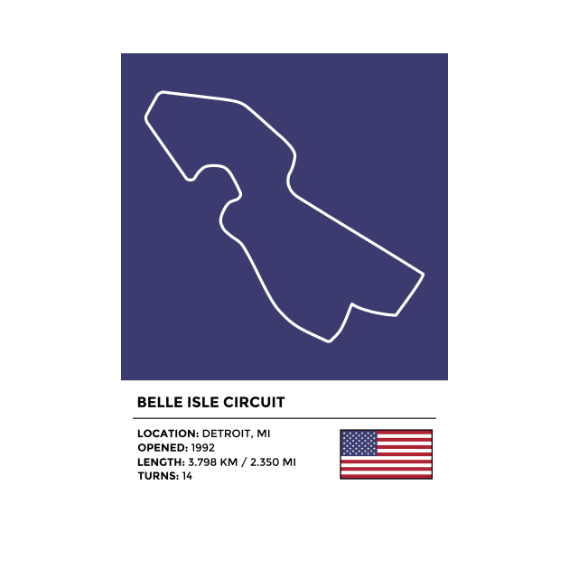 Detroit Belle Isle Circuit [info] by sednoid