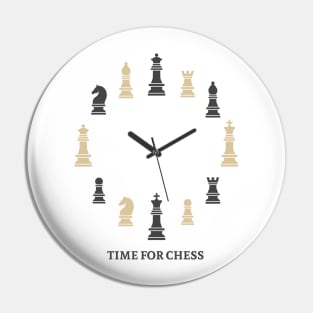 Time for Chess Pin