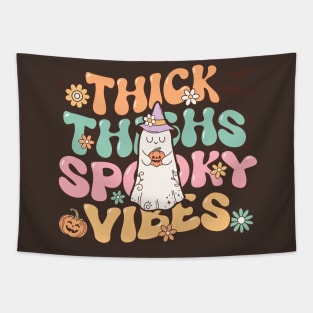 Halloween for women Thick thighs Tapestry