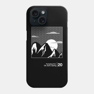 Fontaines D.C. - Oh, Such A Spring / Minimalist Style Graphic Design Phone Case