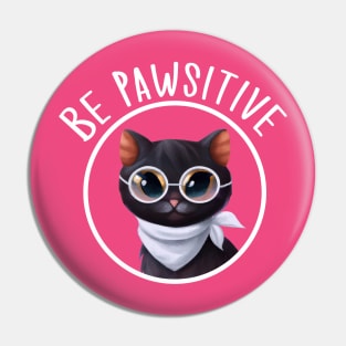 Stay Pawsitive Shirt, Be Pawsitive Shirt, Cat Positivity Shirt, Sarcastic Cat Shirt, cute paw t-shirt, Pawsitive Catitude, Funny Cat Lady Gift, Cat Mom Shirt Gift, Nerd Cat Shirt, Funny Nerdy Cat, Cute Nerd Cat Shirt, Cute Nerd Shirt, Cat Owner Gift Tee Pin