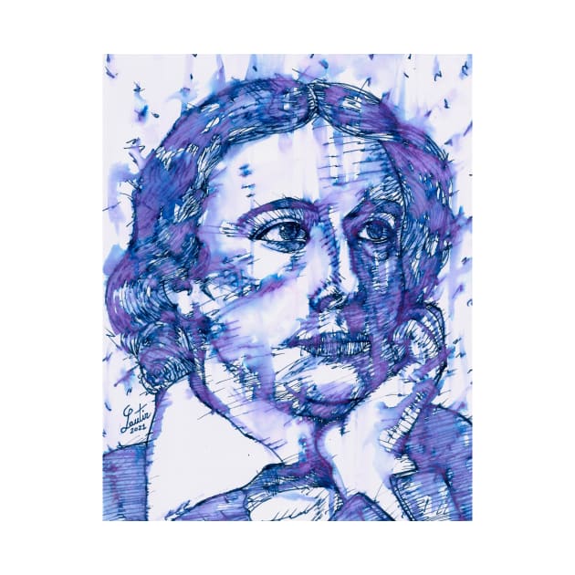 JOHN KEATS watercolor and ink portrait .1 by lautir