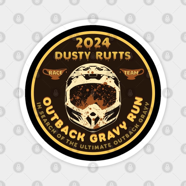 Dusty Rutts Race Team Magnet by TomsTreasures